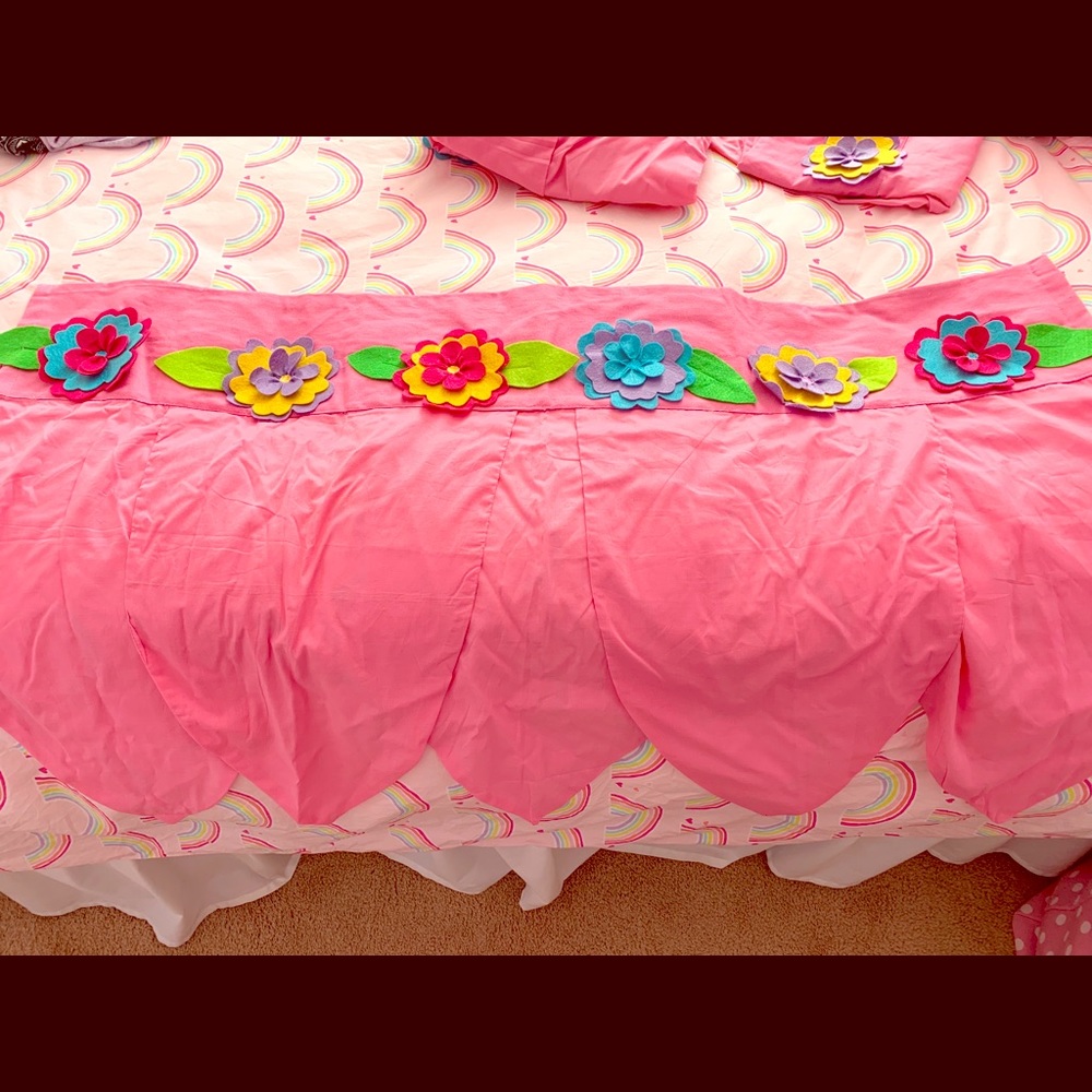 Pink Valances